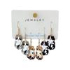 HX6F Metal Craftsmanship Unique Ear Jewelry Alloy Texture Suitable for Daily Outfits