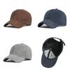 New Fall Winter Trendy High-quality Corduroy Cap Women Wide-brimmed Face-covering Youth Baseball Cap Street Sport Men Hiphop Cap