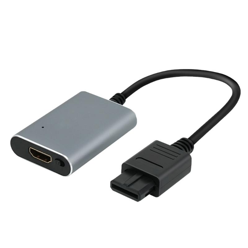 

720P Adapter Converter Adapter for Game Console Game Accessory Auto Identifying S-Video & AV Signal 1