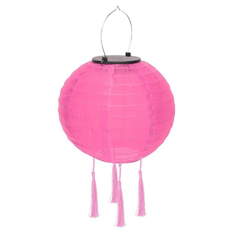 12 Inch Waterproof Solar Powered Lanterns Chinese Lantern Led Lamp Outdoor Decoration Balls Light Solar Lantern Party Decoration