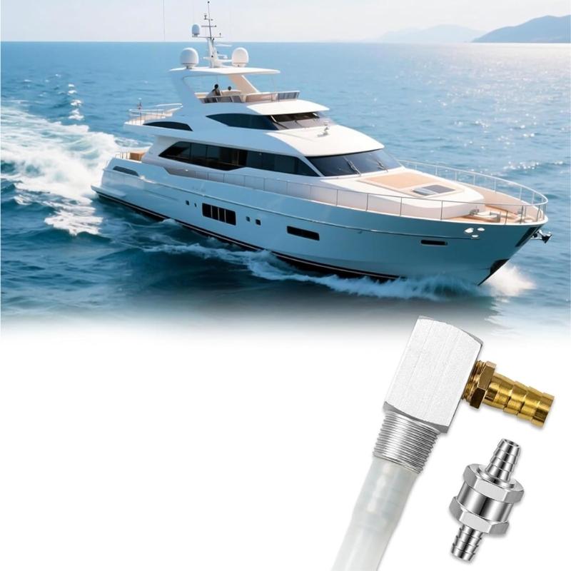 Adjustable Fuel Tank Pickup Tube Hose Pipe With 8mm Check Valves Suitable For E10 E85 Ethanol Marine Applications 7-0948