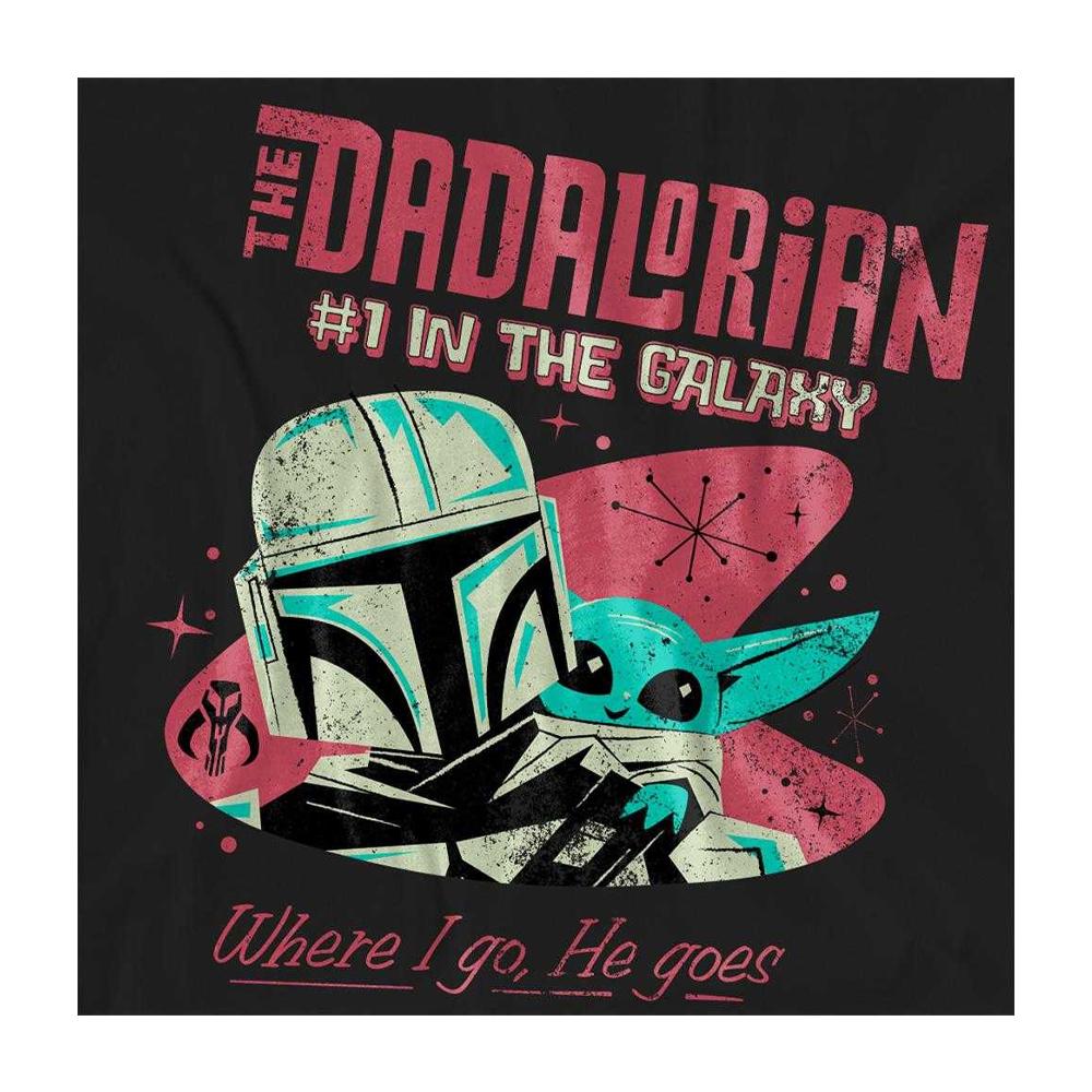 Star Wars: The Mandalorian Womens/Ladies Dadalorian 1 In The Galaxy T-Shirt