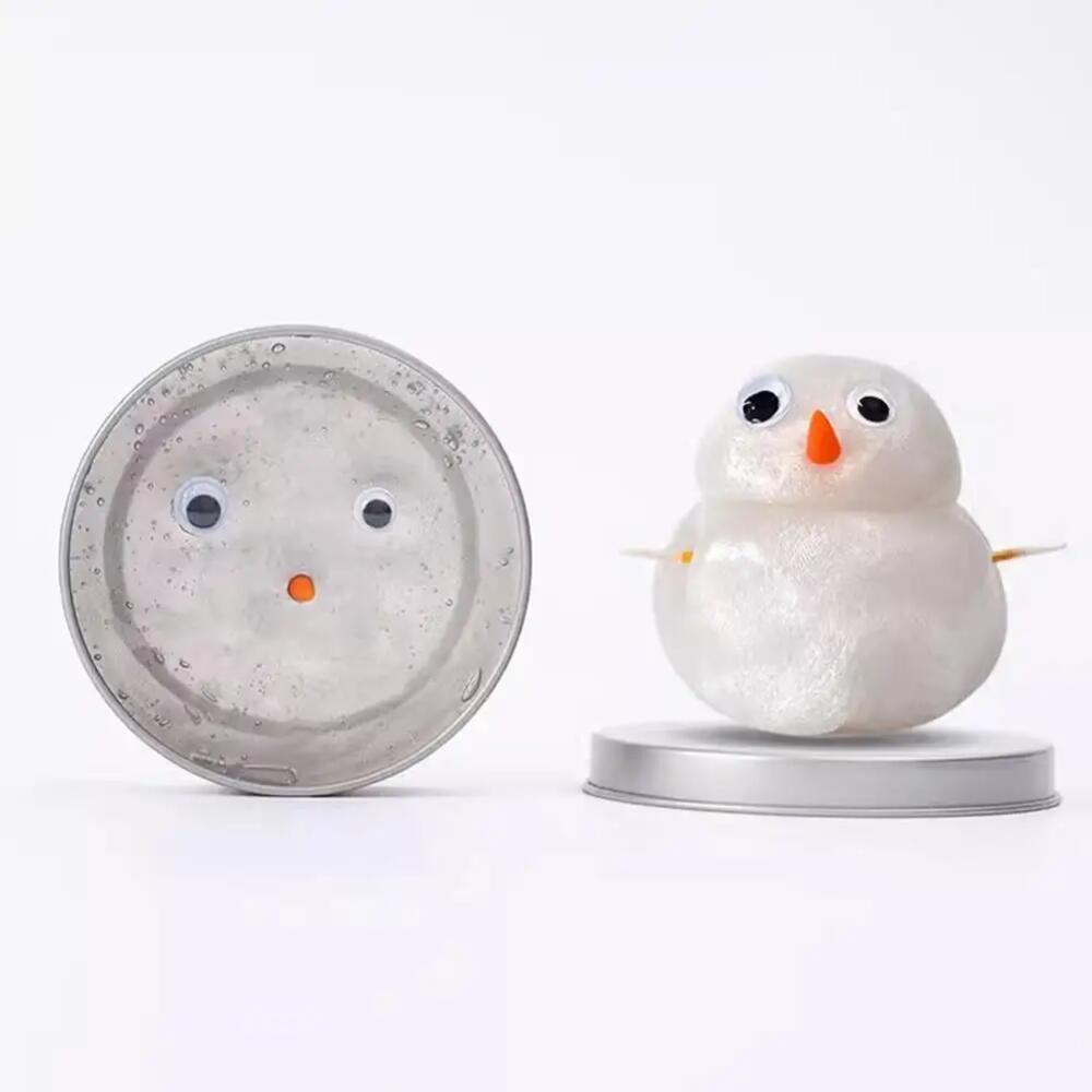Colorful Non-Newtonian Liquid Glass Mud Children Stress Relief Toy DIY Handmade Clear Elastic Compound Non Toxic Creative Crafts Crystal Mud