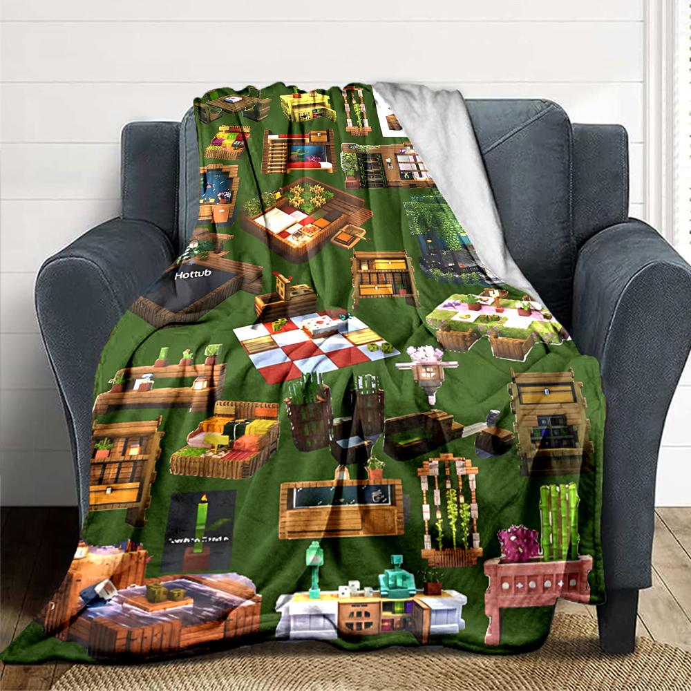 Garden Furniture Collection Blanket Soft Throw Blanket For Home Bedroom Bed Sofa Travel Office Solid Christmas Blanket