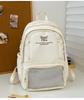 Schoolbag Two-dimensional Japanese Women's Backpack Sweet Harajuku Ins Women's Shoulder Pain Bag Large Capacity Junior High School Student Schoolbag