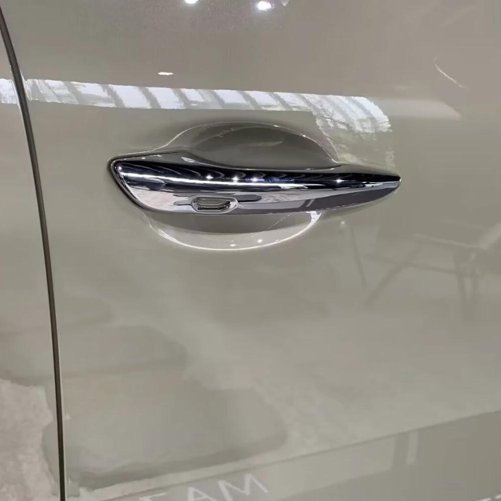 Door Handle Cover For Mazda CX60 CX-60  2024 2025 Car Door External Handle Styling Protection Frame Accessories Trim Sticker