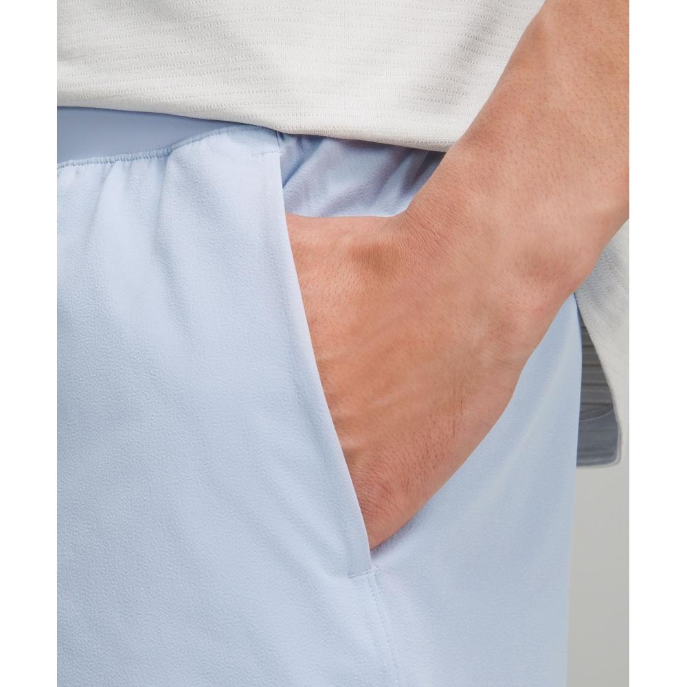 Lululemon Zeroed In lInerless Short 5  Blue lInen