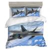 Comforter Airplane Fighter American Air Force Classic Planedecorative Bedding Set Queen Comforter For Men Boys Teen