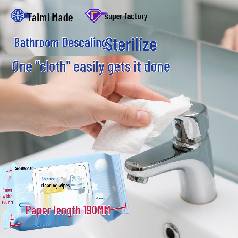 Extra Thick Kitchen Wet Wipes for Oil Stain Removal - Strong Cleaning for Range Hoods