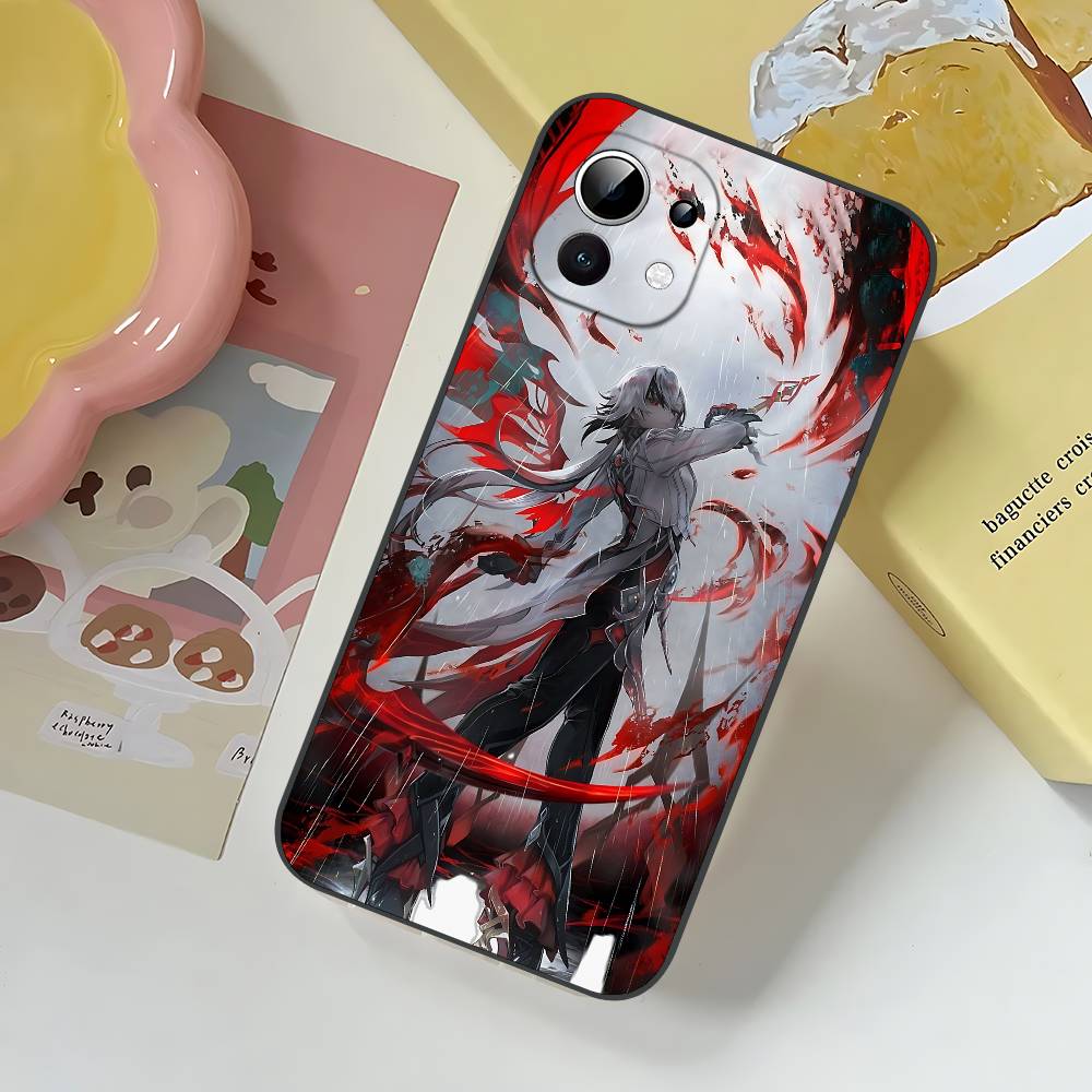 

Arlecchino Slim Black Shockproof Phone Case: Snug Fit For Xiaomi 12,11,12S Ultra & Redmi Note 11,10T,9,9A,8Pro,8T,5G RedmiNote10pro