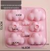 36-Cavity Silicone Mold for Cloud Buns, Cakes, Chocolates, Ice Cubes, Resin, Wax, and Candy