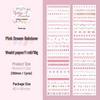 Rainbow Die Cut & Washi Tape Divider - Fresh Journal Decoration Stickers