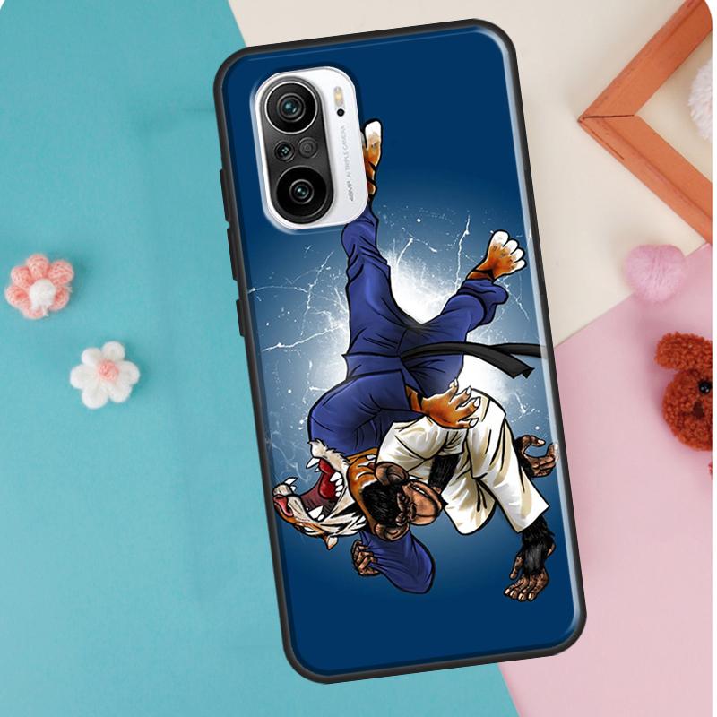 Judo Cover For POCO M3 M4 F1 F2 F3 X4 GT X3 Pro Case For Xiaomi 11T 10T 12 Pro 12X Mi 11 Lite