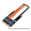 MPCI-E to Key-M M.2 NVMe Adapter Card with WiFi Interface