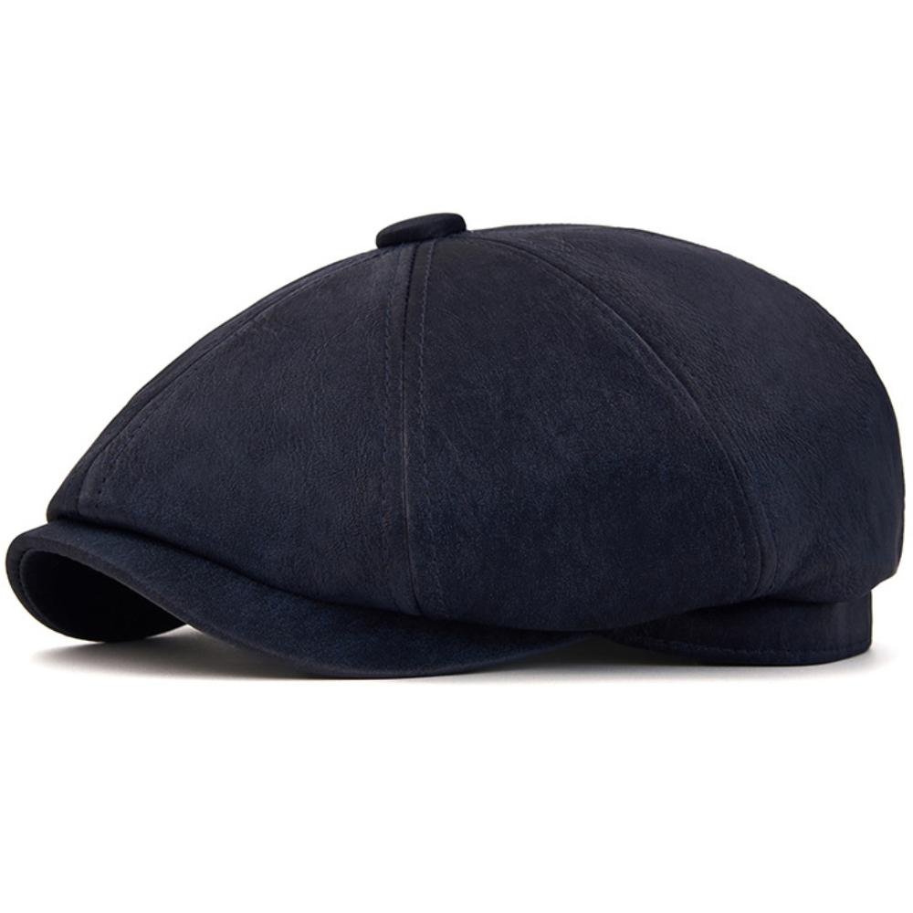 HT4969 Beret New High Quality Autumn Winter Hats for Men Women Artist Painter Beret Hat Male Female Flat Cap Octagonal Beret Cap