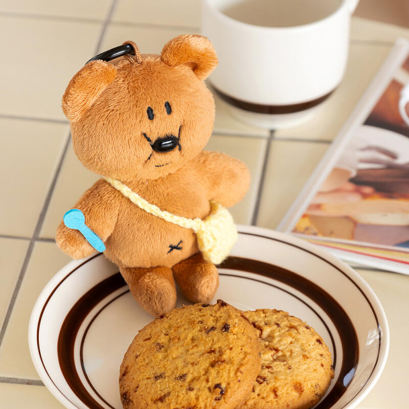 Brunch Brother Foodie Keychain paper