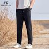 VEE KELLEN Men's Casual Quick-Dry Straight-Leg Pants