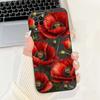 Beautiful Floral Phone Case For Huawei P40 Lite Nova 6 SE 7i Soft Silicone Shockproof Cover For Huawei P40lite Cases Bumpers