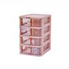 Schreibtisch-Aufbewahrungsbox Organizer Schülertisch Transparente Schubladenbox Niedlicher Aufbewahrungsständer für Kinder Haaraccessoires Organizer für Kleinteile
