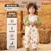 Bamboo Cotton Thickened Toddler Sleeping Bag With Legs Separated Antibacterial Infants 1-3 Years