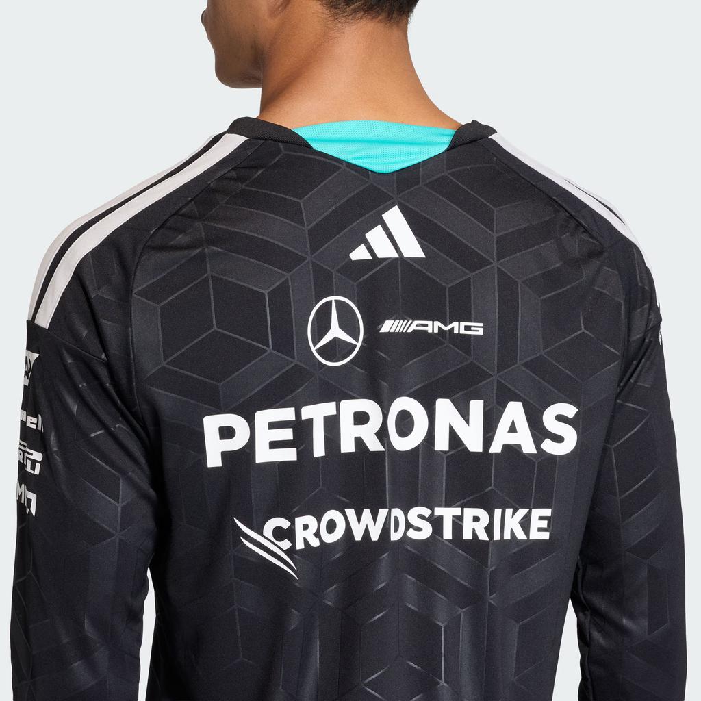 adidas MERCEDES AMG PETRONAS FORMULA 1 TEAM JERSEY Quick Dry T Shirts Men's KF0148-