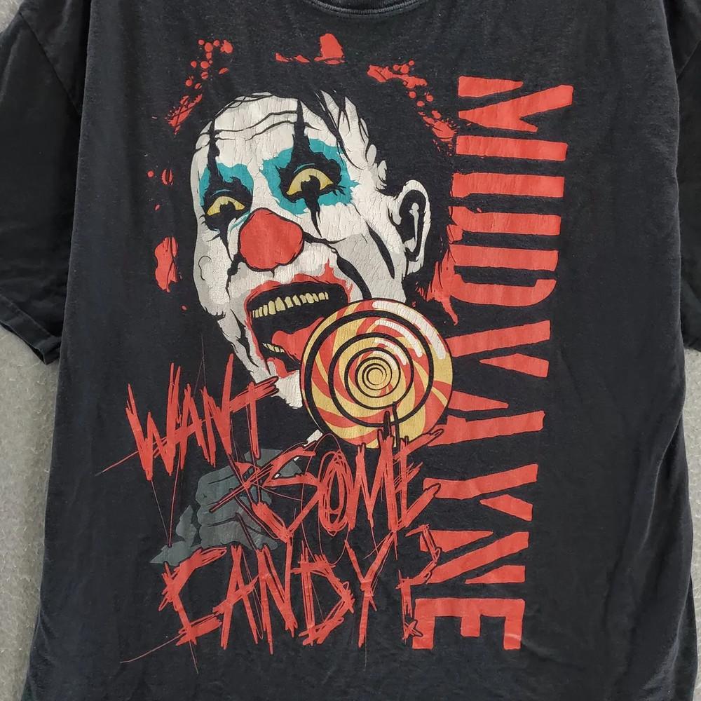 Rare! Mudvayne Band Tour T-shirt Classic Adult Full Size PN089  Unisex T-Shirt XL