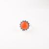 Natural Carnelian Gemstone 925 Sterling Silver Jewelry Handmade Beautiful Ring RR-7-32