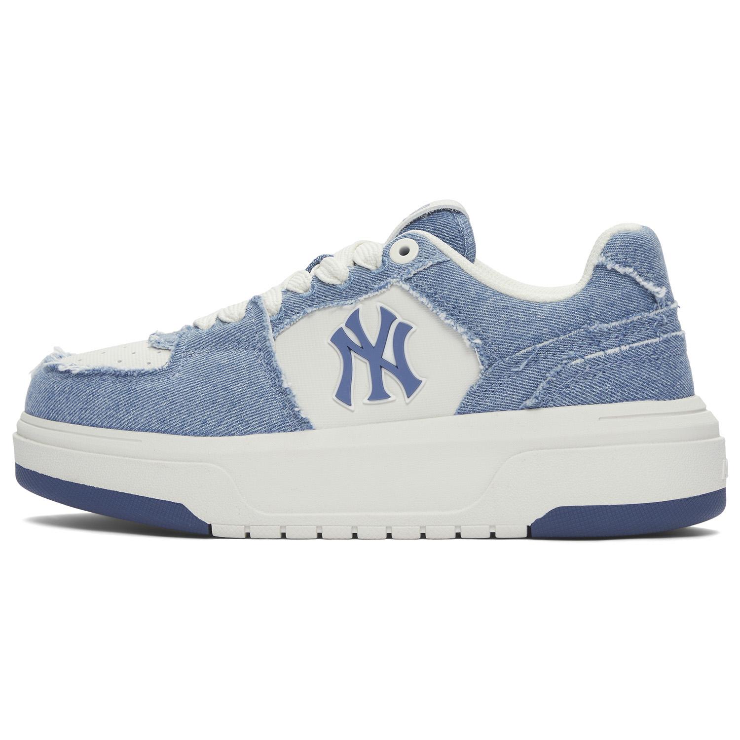 

MLB Chunky Liner Slip Resistant Abrasion Resistant Low top Skateboard Shoes Unisex Blue 3ASXV015N-50BLS 38.5