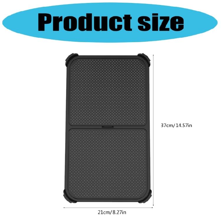 Air Fryers Splash Guard High Temperature Silicone Texture Oil Containment Mesh Easy Maintenance for Various Models