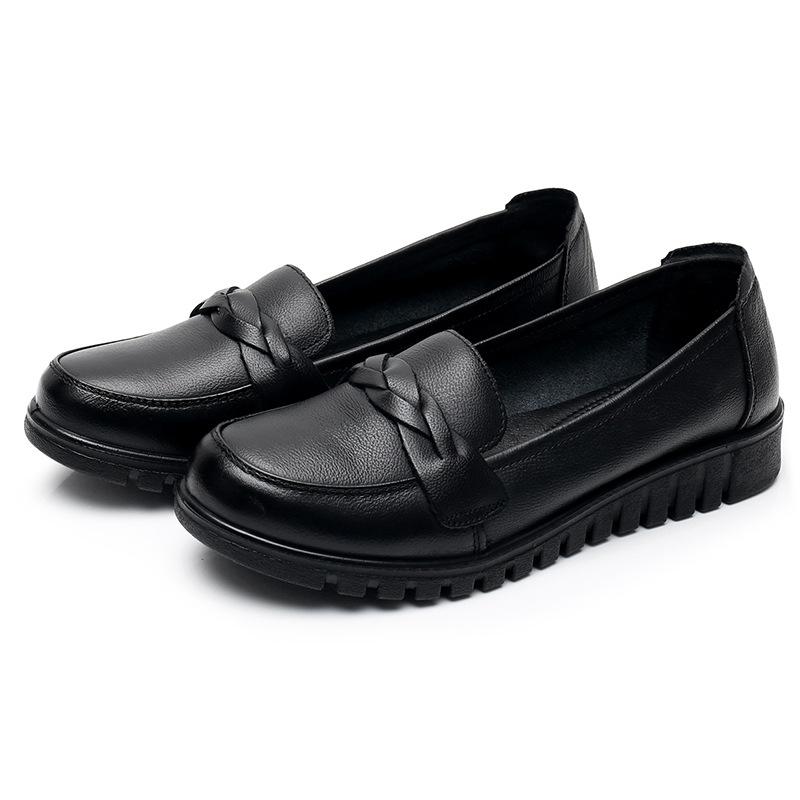 New Single-shoe Soft-soled, Lightweight and Flat Women's Shoes for Middle-aged and Elderly People