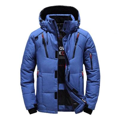 Chaqueta con capucha para hombre, chaqueta de plumón para primavera y otoño, Abrigo acolchado grueso y cálido con capucha para hombre, chaquetas rompevientos deportivas, ropa informal estilo Hip Hop
