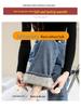 Women's Fleece-Lined High Waist Wide-Leg Jeans - Thick, Loose, Slimming, Straight-Leg Floor-Length Pants