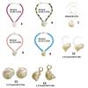Bohemian Style Conch Pearls Necklace Natural Shell Earrings Jewelry Necklace Accessories For Women Holiday Gift