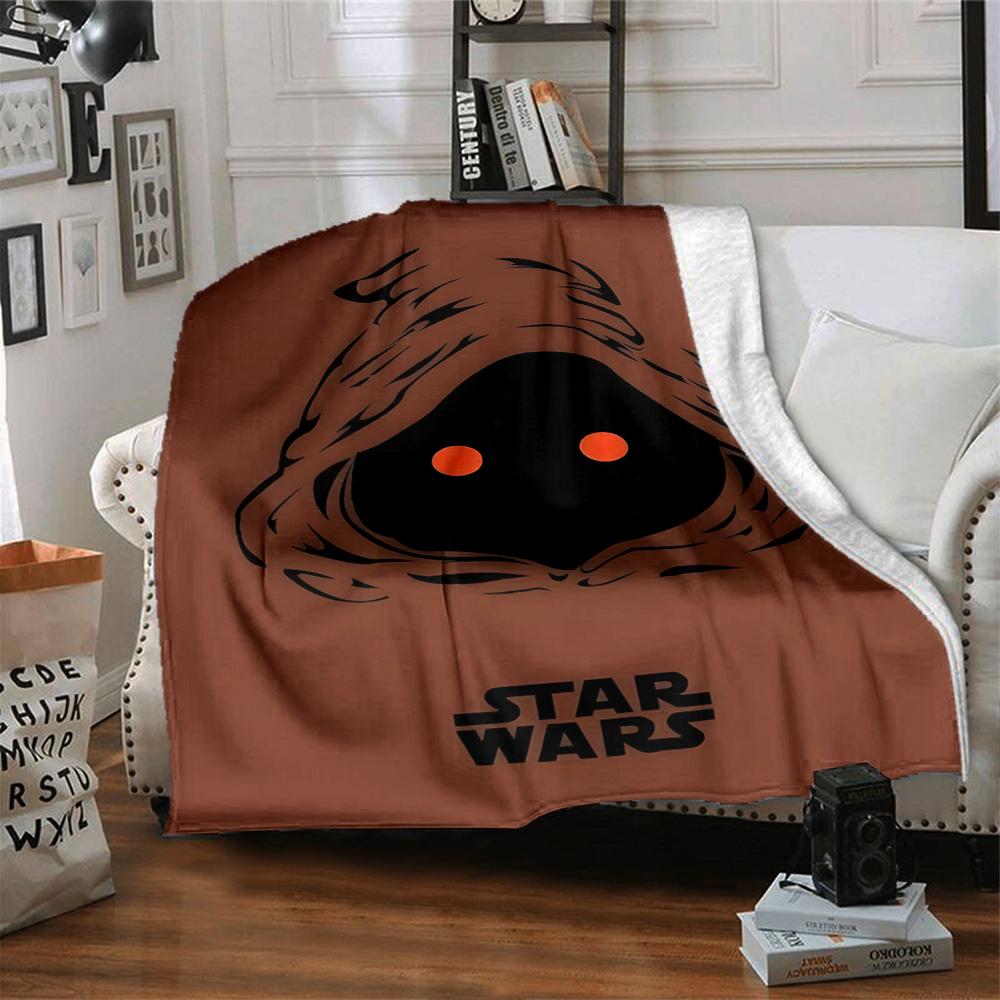 Star Wars Blanket Soft Warm Cozy Perfect for Livingroom Picnics Office Chair for All Seasons Stylish Decor Ideal Gift for Friends Family Couples Picni