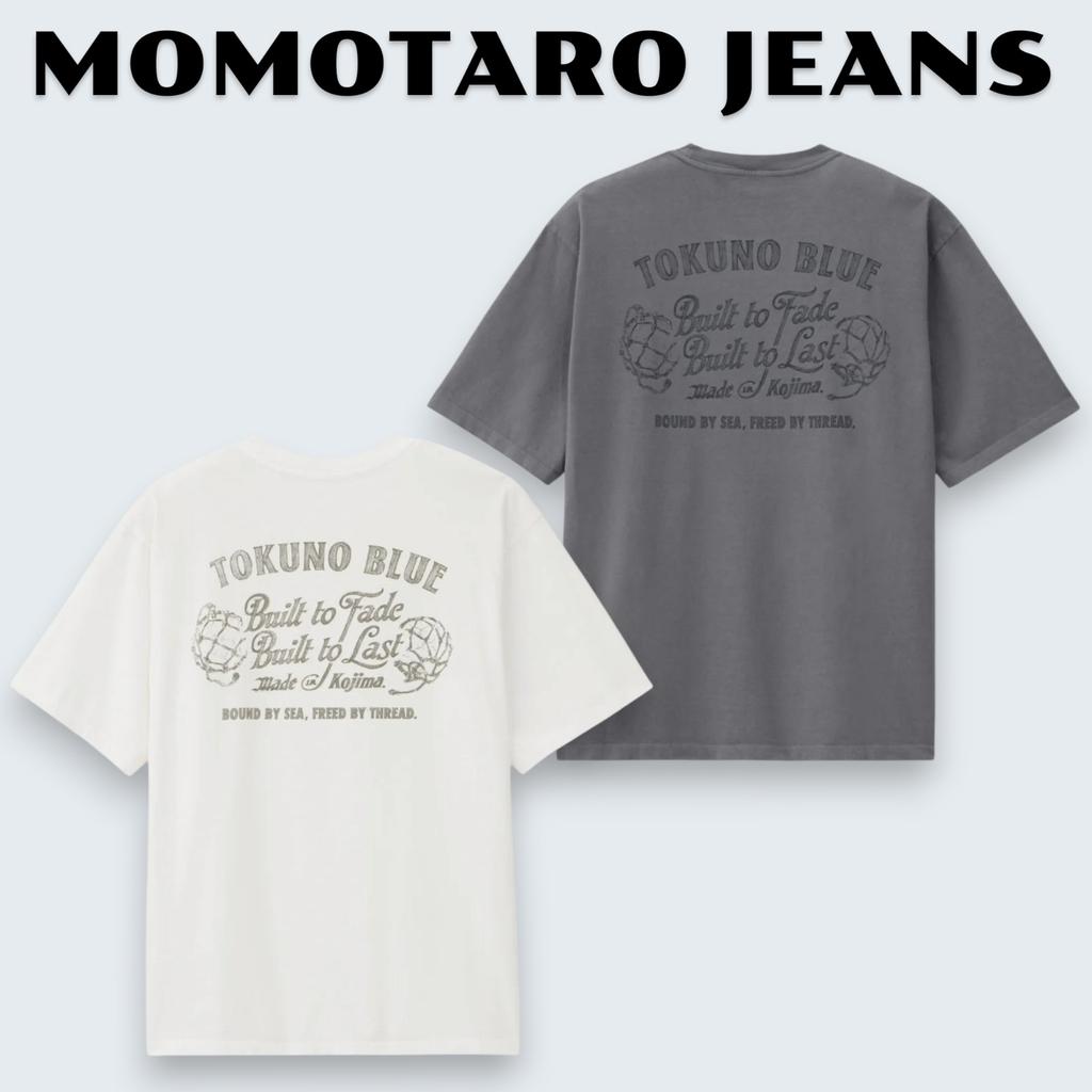 Momotaro Jeans Back Print Ss Tee A Tool For Life Mmts6037 Made In Japan New