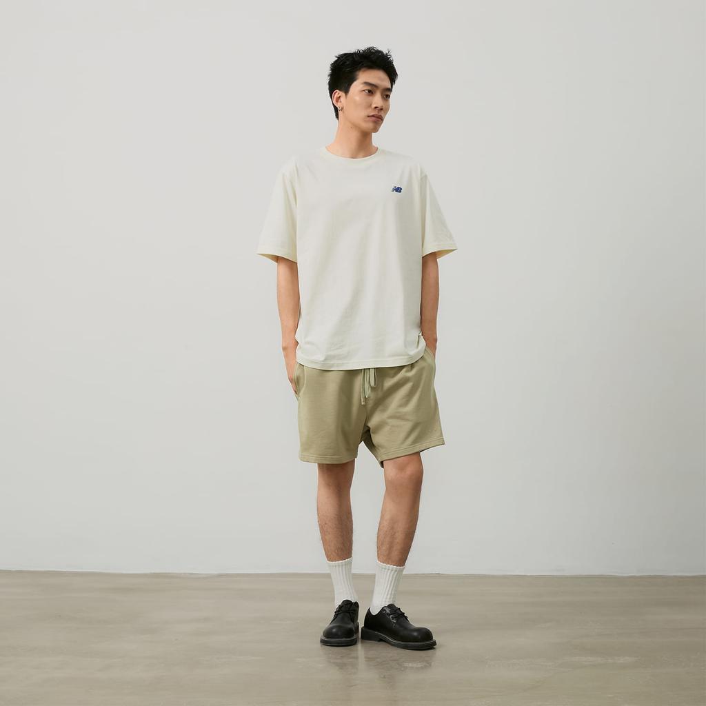 New Balance x PK SHEJISHILIANMINGKUAN Attraction Lifestyle Illustration Collection SS24 T Shirt Unisex Ecru NEE26121-IV