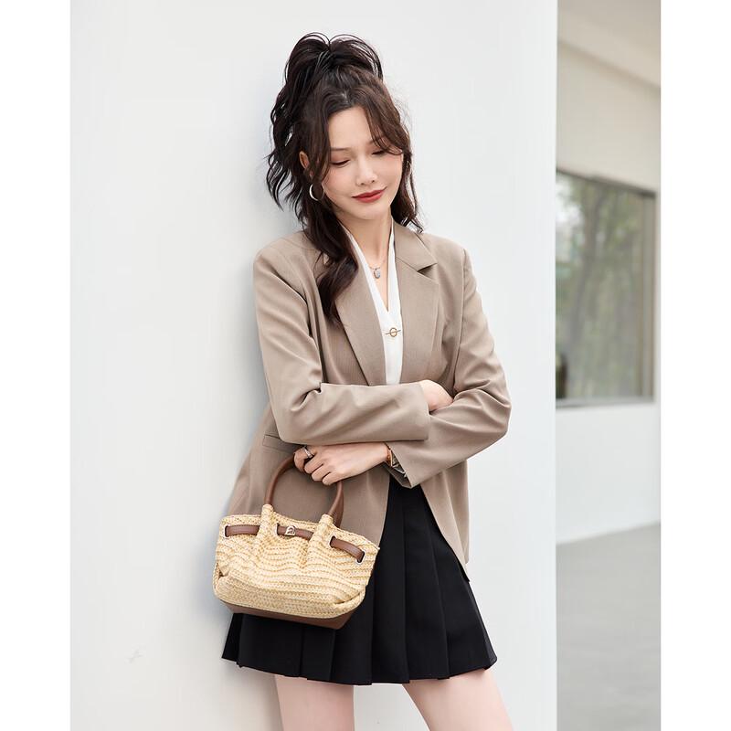 TERRE BLEUE Women's Casual Blazer