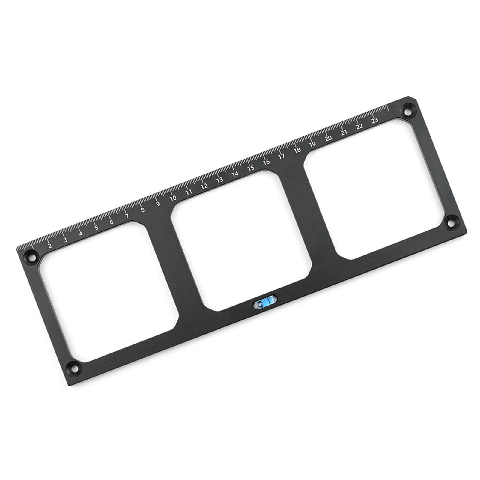 

Шаблон гнезда выключателя типа 86 с 3 квадратными отверстиями для нижней части гнезда, монтажный локатор из алюминиевого сплава