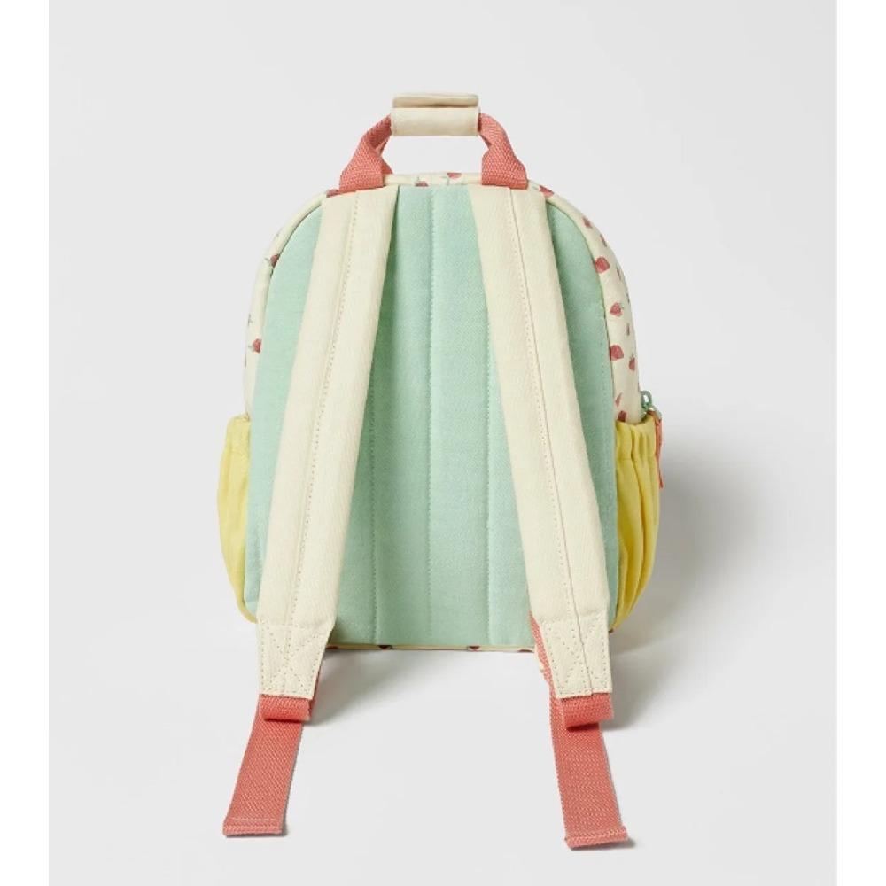 New Children's Bag Baby Strawberry Print Women's Backpack Schoolbag