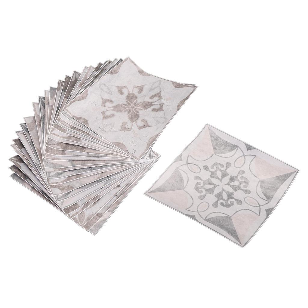 24 szt. naklejki na płytki 15 x 15 cm wodoodporna, odporna na olej, retro, samoprzylepna naklejka ścienna do domu