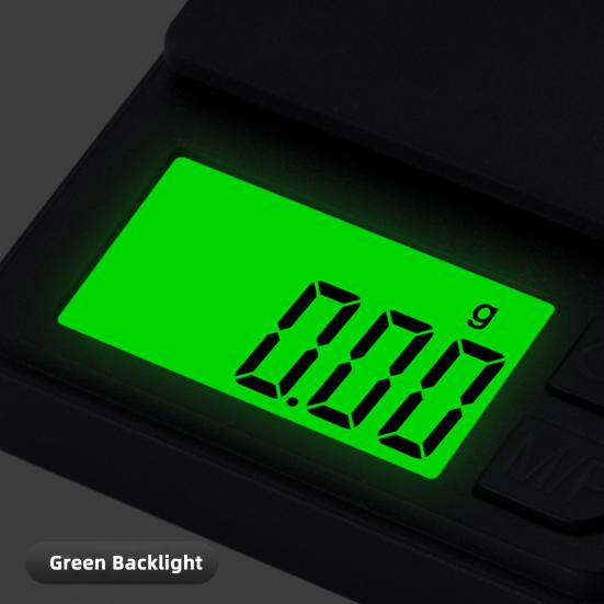 Mini Jewelry Scale 0.01/0.1G LCD Display High Precision Battery Powered Pocket Size Electronic Scale Multifunctional Small Weight Digital Scale