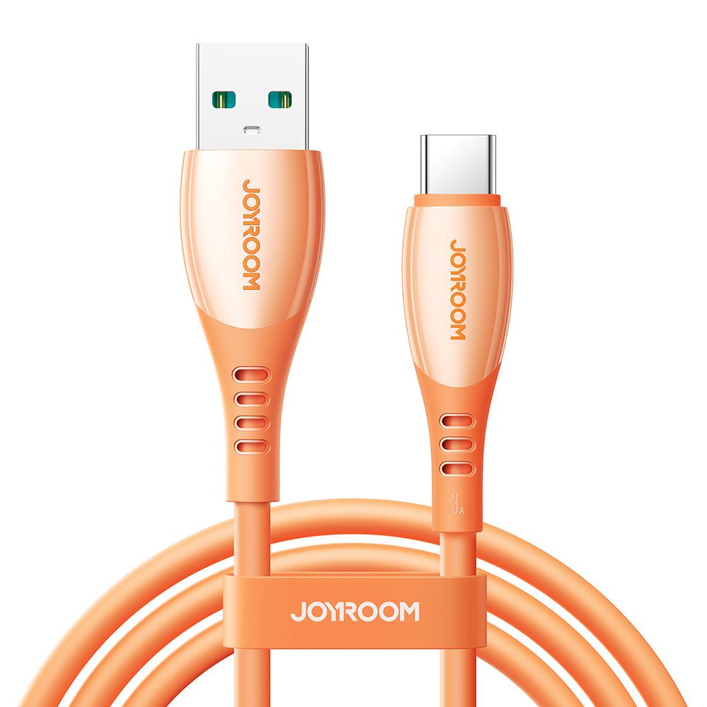 JOYROOM S-A59 Colorful 1.2m USB-A to Type-C Cable 3A Fast Charging Data Transfer TPE Cord