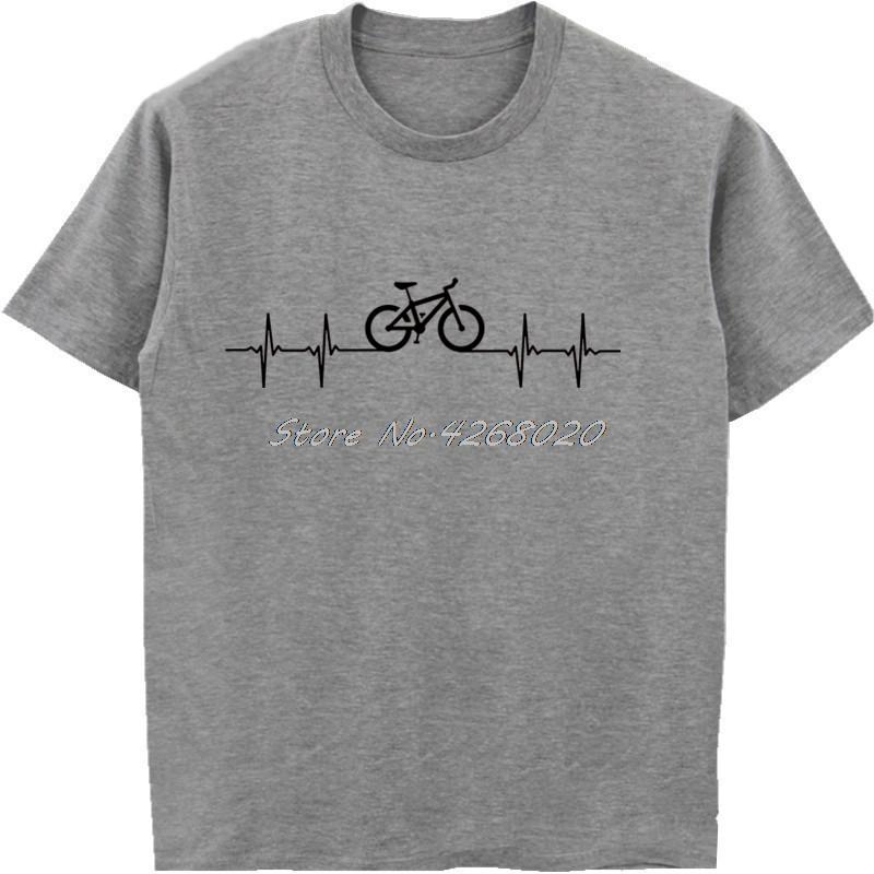 Summer Fashion Hot Sale Men T Shirt Cyclist Biker Biking Cycle Heart Enthusiast Hobby Mens Womens Cotton TShirt Cool Tees Tops