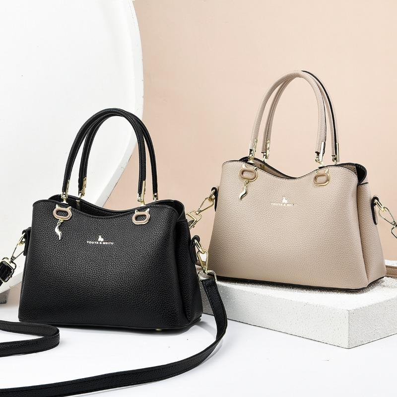 Premium 2026 New Fashionable Texture Handbag for Women's Commuting Large Capacity Crossbody Bag Versatile Women's Bag