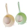 New Large Capacity Rice Drainer Strainer Plastic Reusable Kitchen Fine-mesh Sieve Long Handle Rice Washing Basin