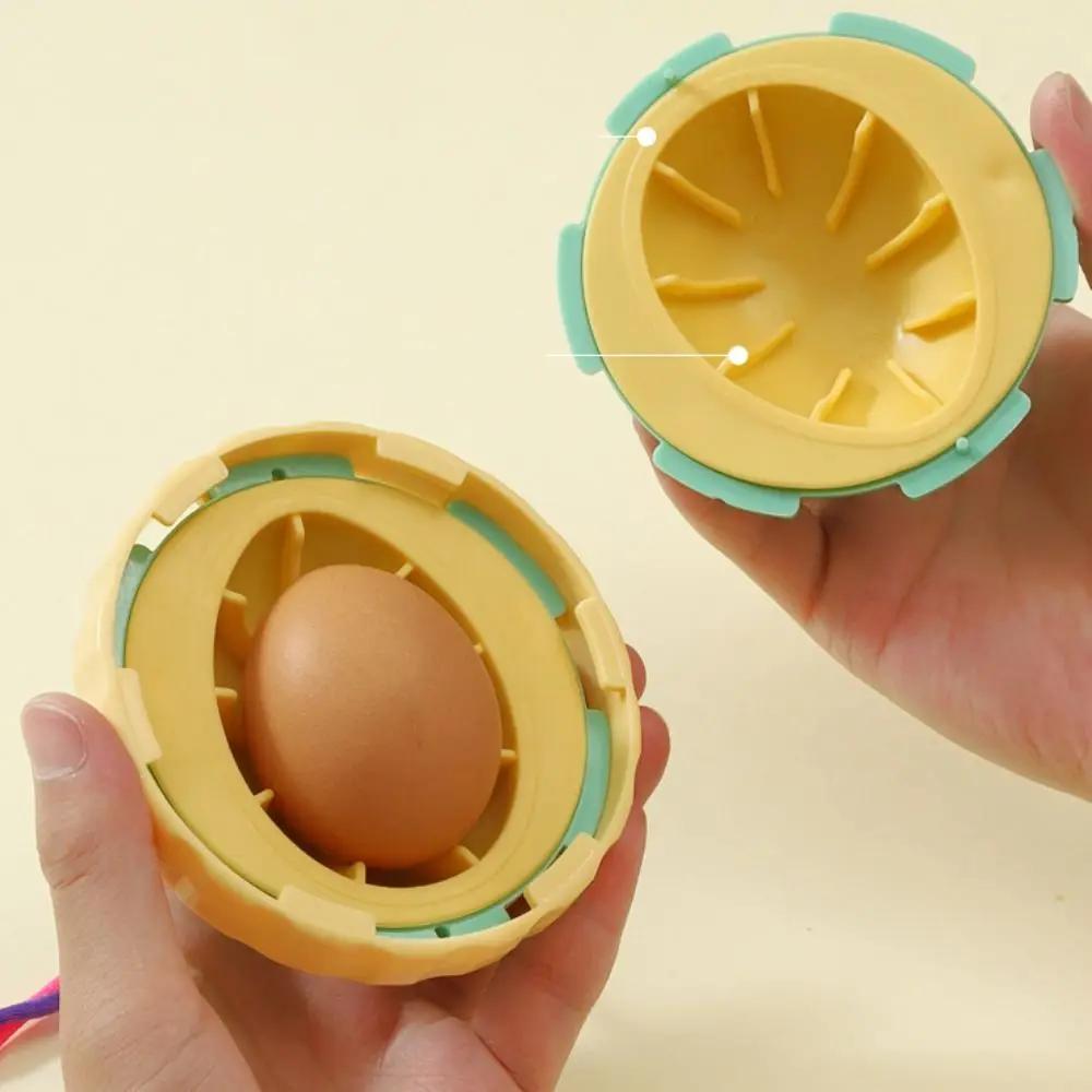 Cooking Utensil Portable Throw Egg Scrambler Manual Egg Household Puller Thickened Yolk Mixer Home