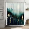 Forest Shower Curtain Nature Trees Woodland Landscape Backdrop Vintage Rustic Bathroom Decor Home Decor Artistic Wall Hanging