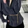 Novelty Snake Waist Belt Chain Vintage Aesthetic Rhinestones Jewelry for Jeans Body Jewelry for Women