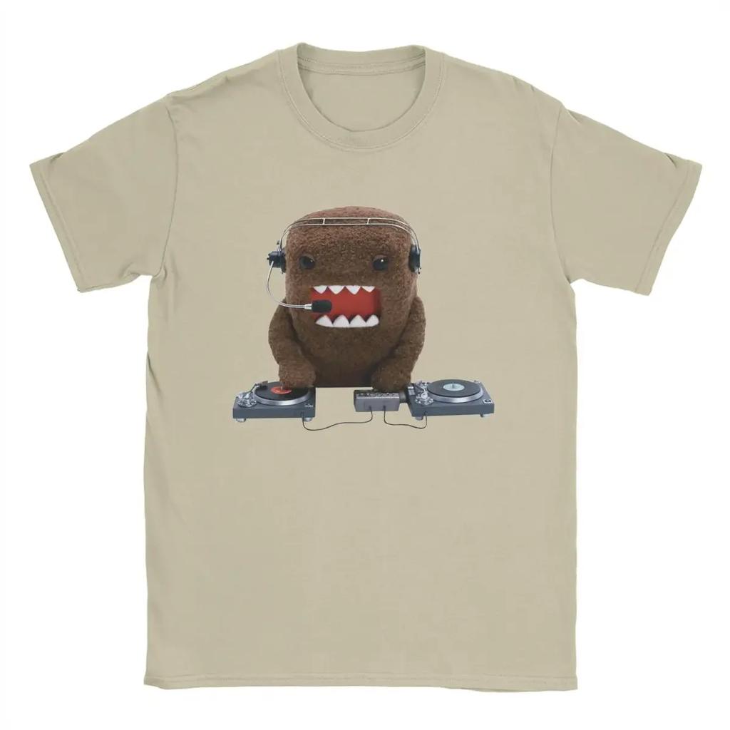 Men's T-Shirts DJ Domo Kun Doll Amazing 100% Cotton Tee Shirt Short Sleeve T Shirt Crewneck Clothes Unique#Color(2)