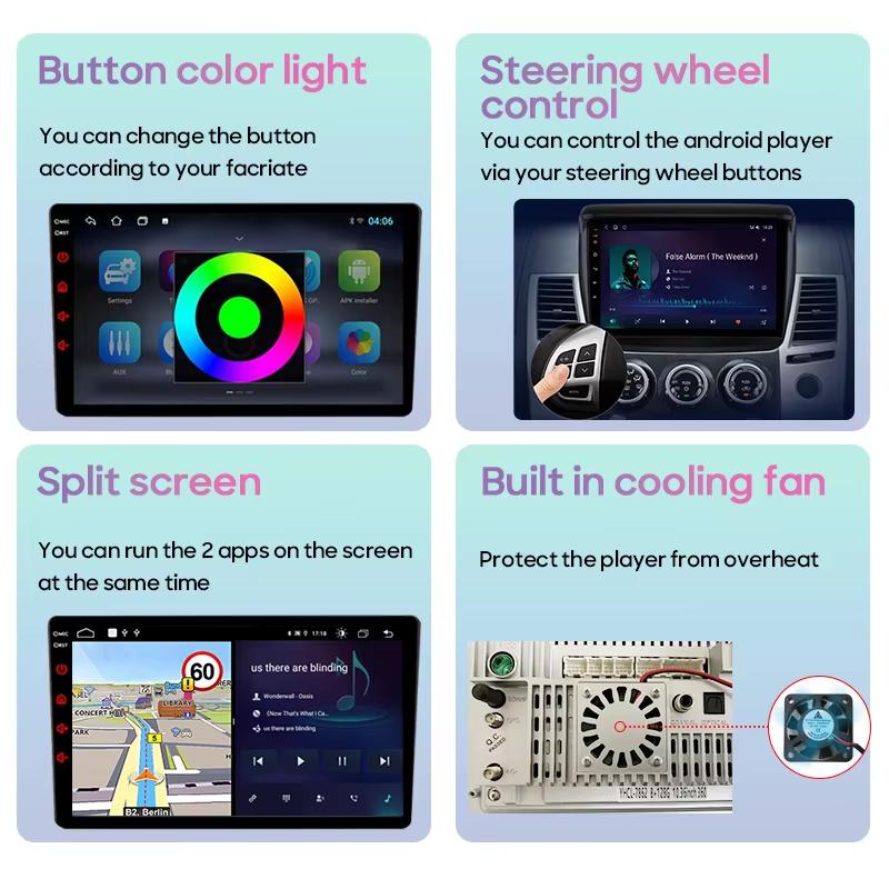 Android 16 Carplay For Alfa Romeo 147 GT 937 2000-2010 GPS Navigation Video Car Radio GPS Automotive Multimedia Car Monitor DVD